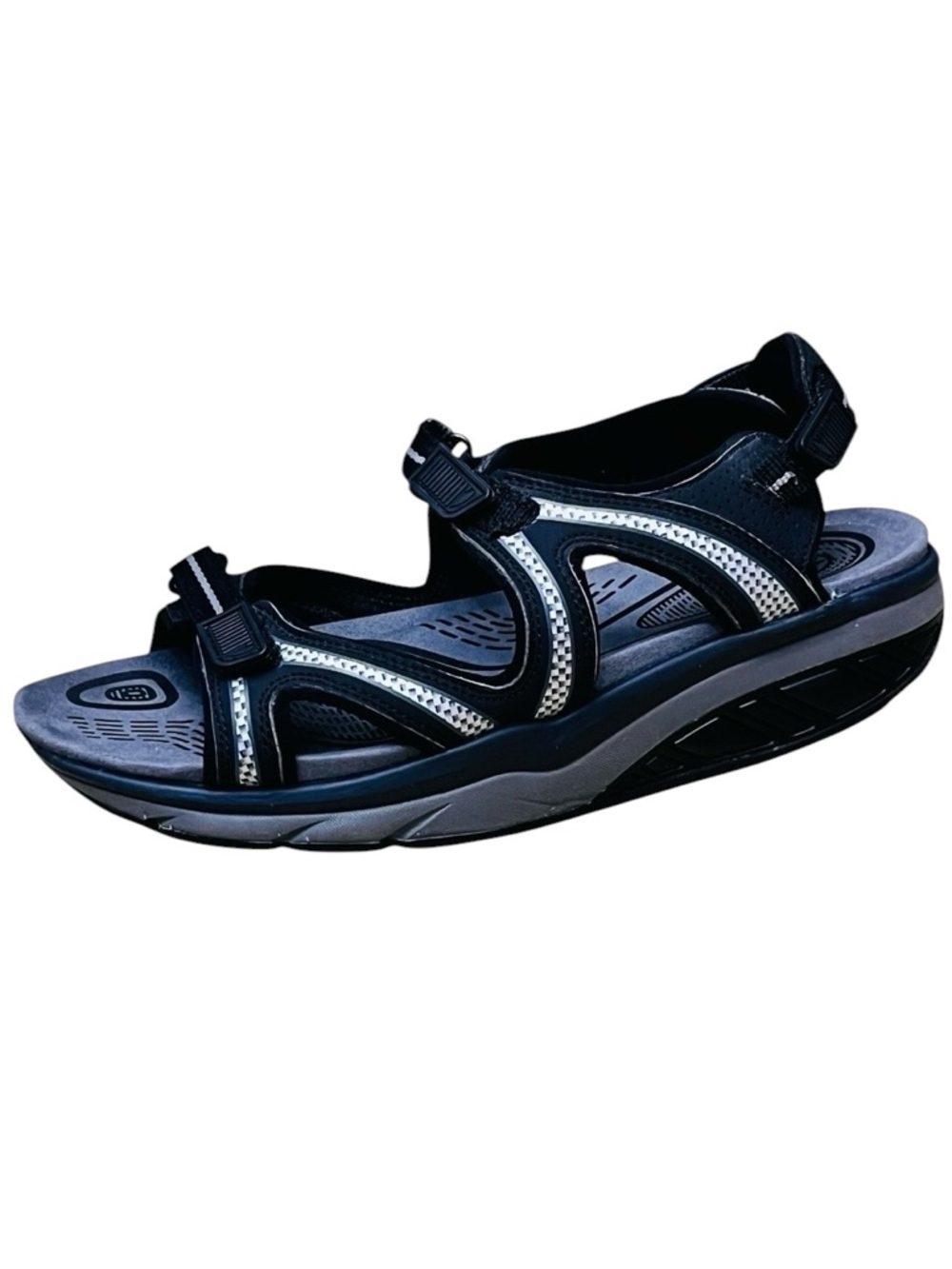 MBT Kisumu Sport Sandals Pivot Axis Rocker Sole Comfort Walking Men’s Sz 9 EU 42